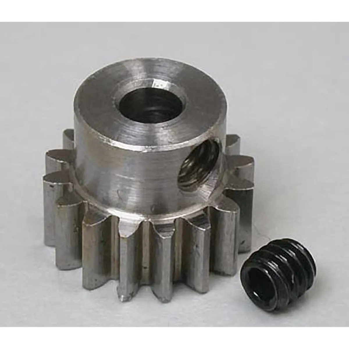 Robinson Racing 0.6 Module Steel Alloy Metric Pinion, 16T 1
