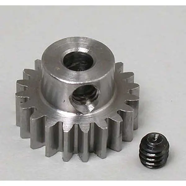 Robinson Racing 0.6 Module Steel Alloy Metric Pinion, 20T 1