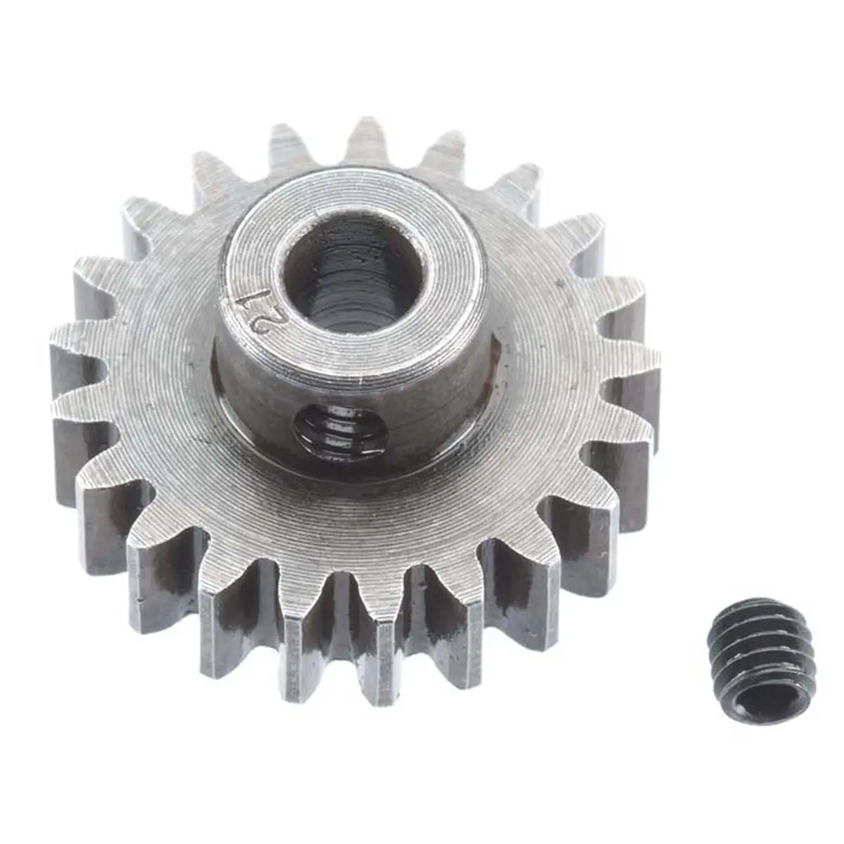 Robinson Racing Extra Hard Steel 5Mm Bore 1 Module Pinion, 21T 1