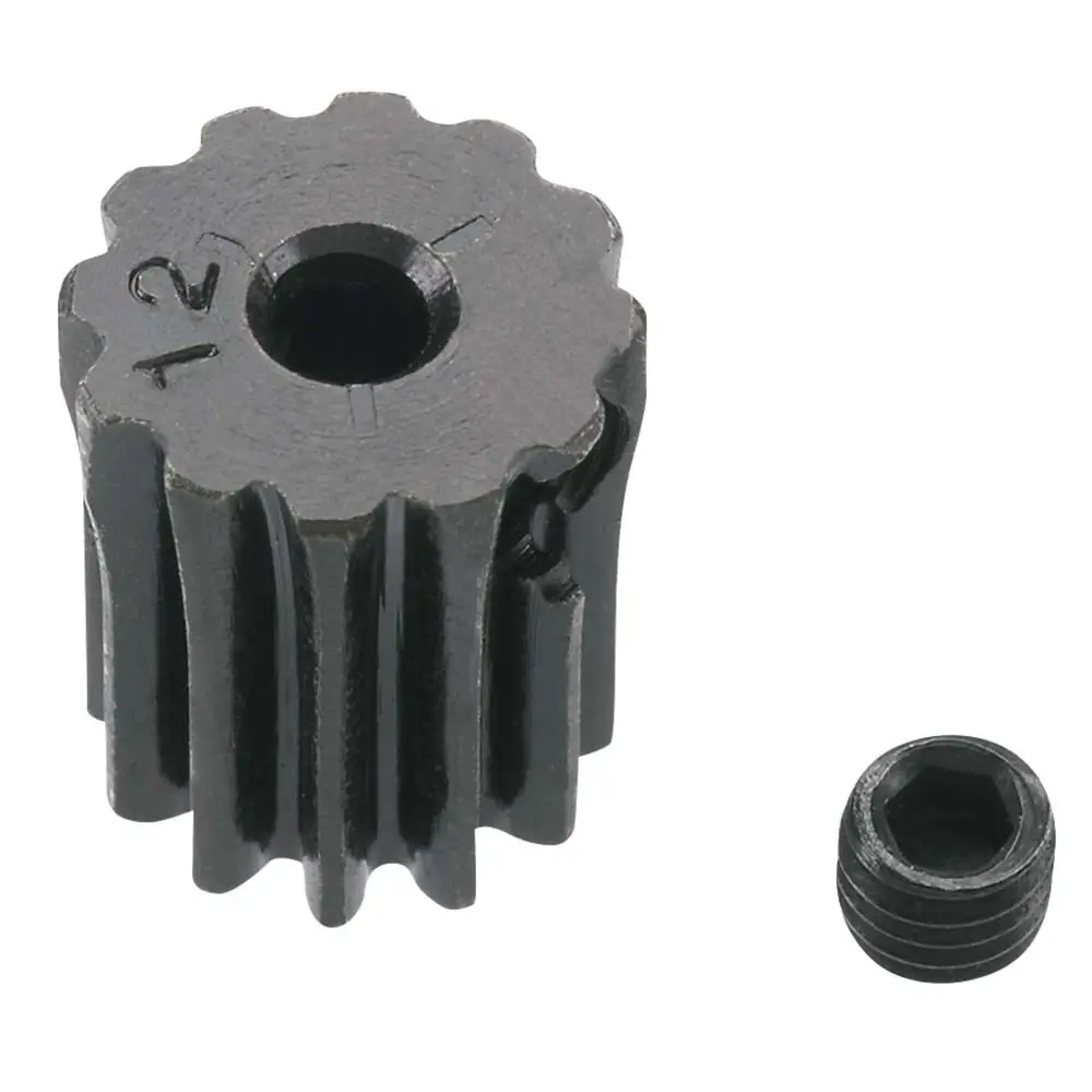 Robinson Racing 0.5 Module Hard Blackened Steel Mini Pinion 2Mm, 12T 1