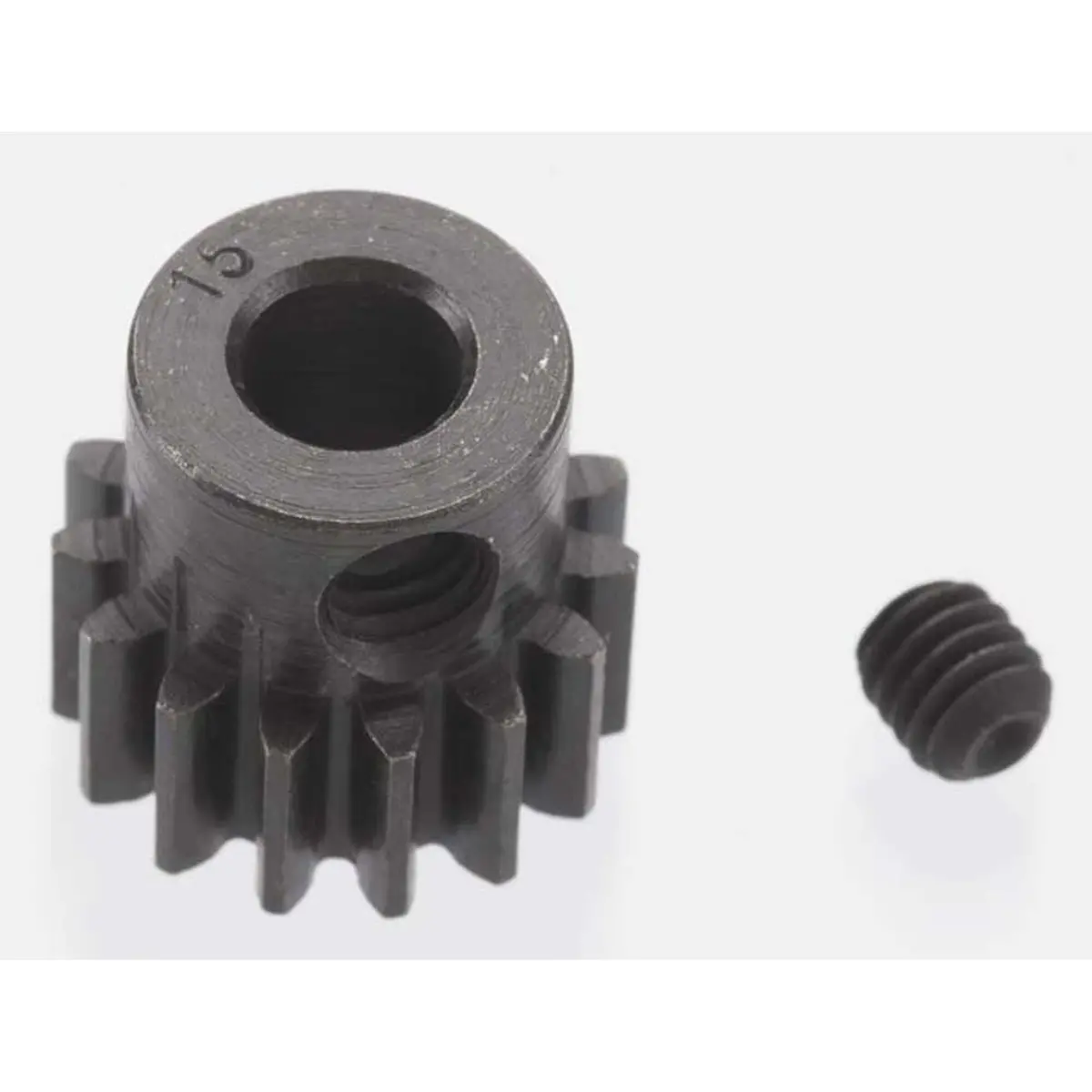 Extra Hard 15 Tooth Blackened Steel 32P Pinion, 5Mm 1