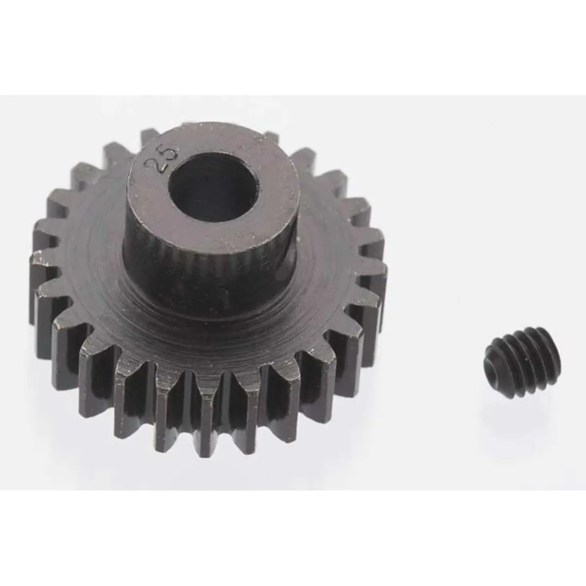 Robinson Racing Extra Hard 25 Tooth Blackened Steel 32P Pinion, 5Mm 1