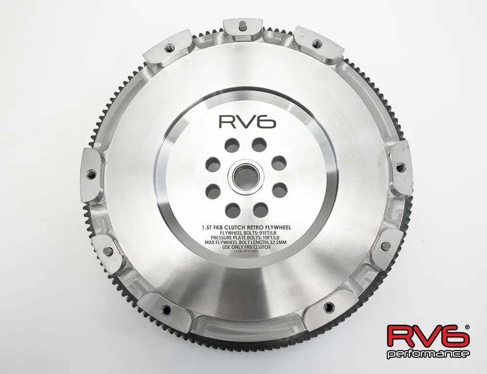 Rv6™ 1.5T Fk8 Clutch Retro Flywheel 1