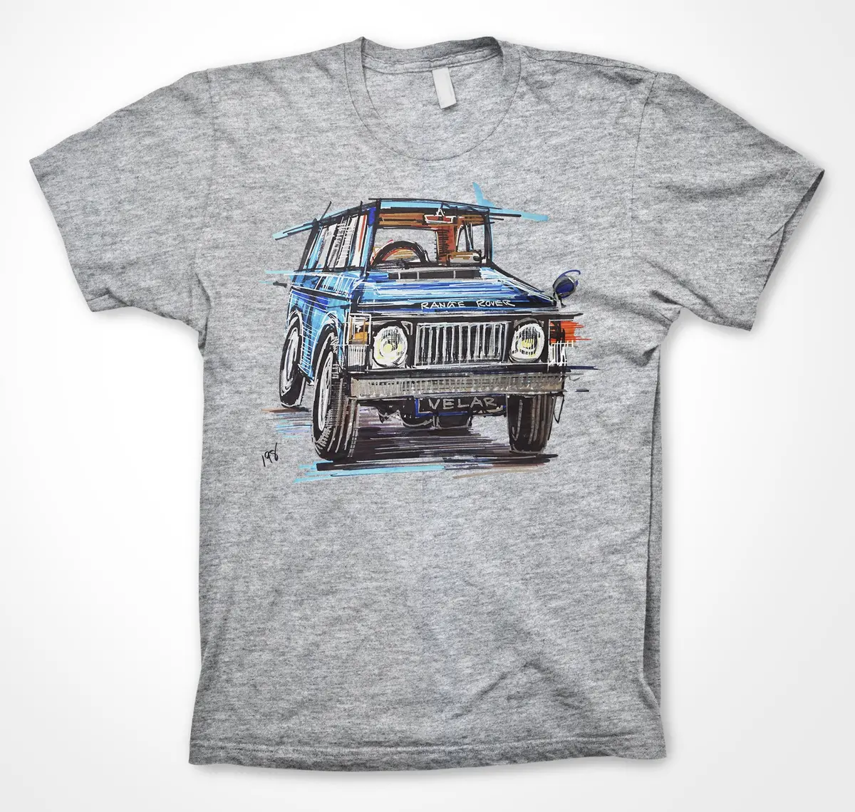 Range Rover Velar Premium SUV Unisex T-Shirt by Continuouscar