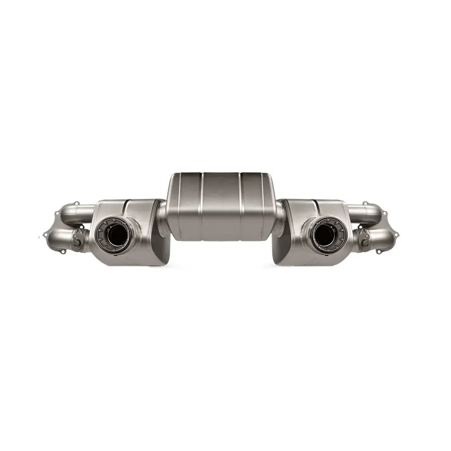 Akrapovic Slip-On Race Line Exhaust (Titanium) For Porsche 718 - (For Gts 4.0, Gt4, Spyder) 1