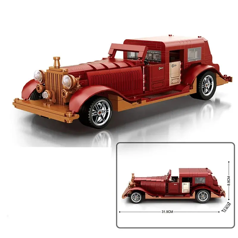 Phantom Vintage Building Blocks Toy Car 1