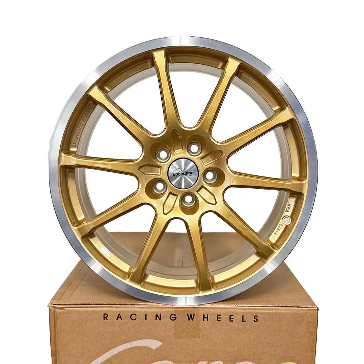 Speedline Corse Sc1 Motorismo 19X8, 5X112, Et50, Racing Gold (Set Of 4) 1