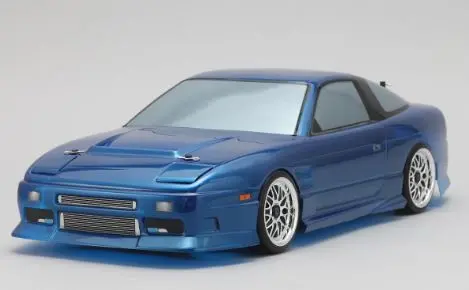 Yokomo Nissan 180Sx Street Version Drift Body Set (Clear) 1