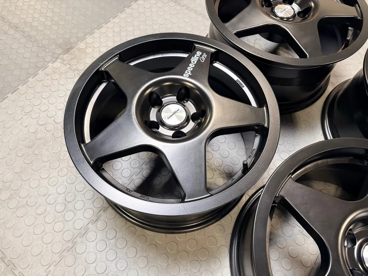 Demo Set - Speedline Type 2110, 17X8, 5X114.3, Et35, Exclusive Mann Engineering Spec, Gr Corolla (Set Of 4) 2