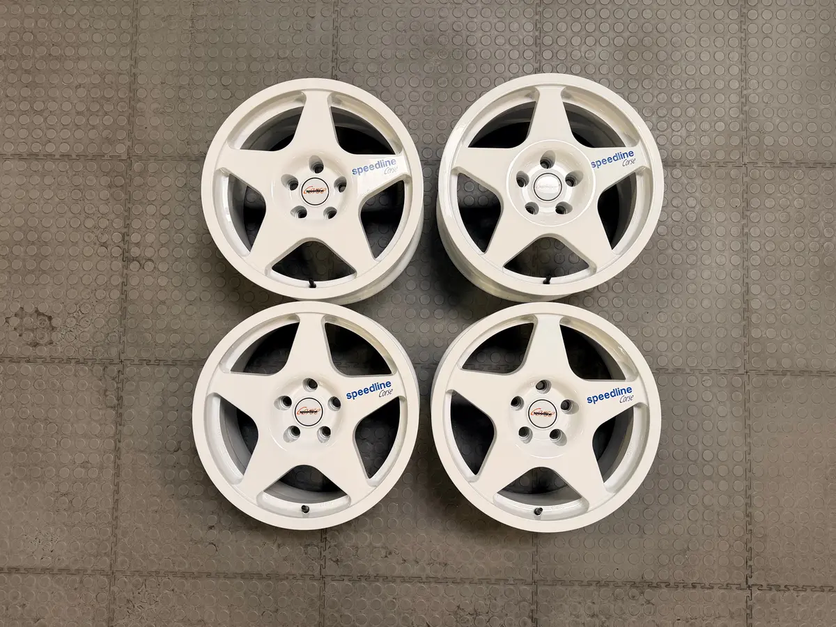 Demo Set -  Speedline Type 2110, 17X8, 5X114.3, Et35, Exclusive Mann Engineering Spec, Gr Corolla (Set Of 4) 1
