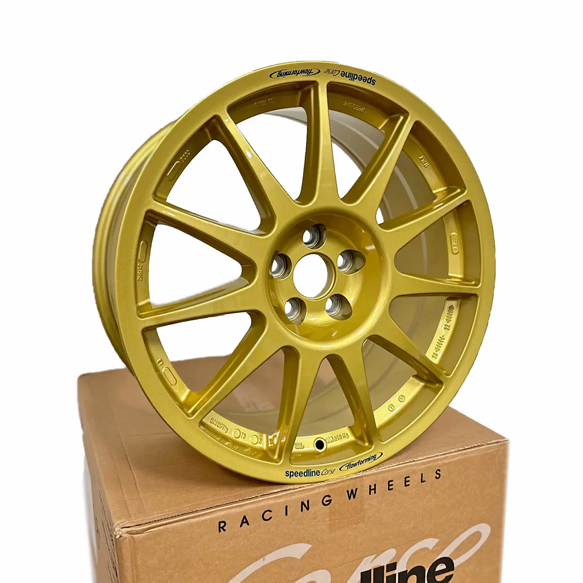 Speedline Turini Type 2120, 18X8.5, 5X100, Et45, Exclusive Mann Engineering Spec - Subaru (Set Of 4) 2