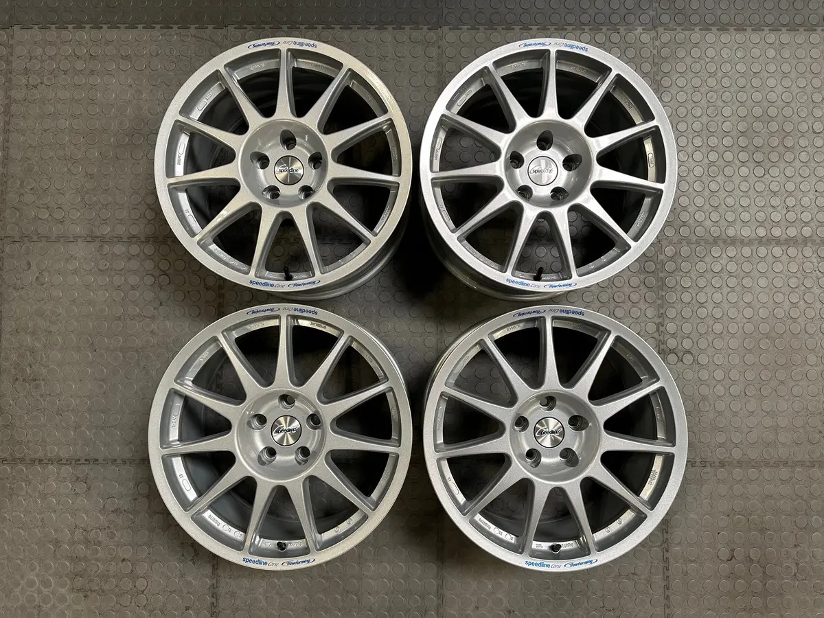 Demo Set - Speedline Turini Type 2120, 18X9, 5X114.3, Et38 Exclusive Mann Engineering Spec 1