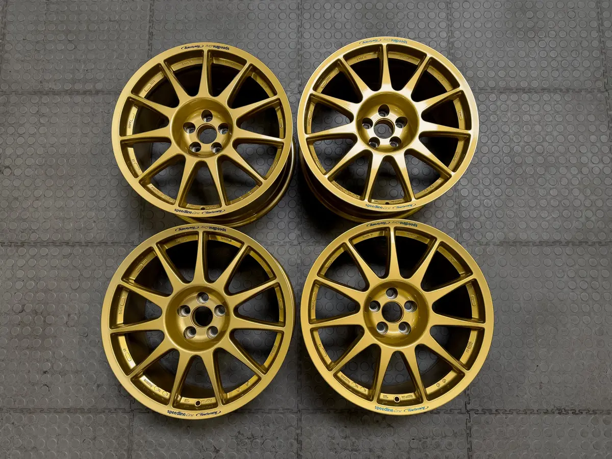 Blemished, Speedline Turini Type 2120, 18X9, 5X100, Et38 Exclusive Mann Engineering Spec 1