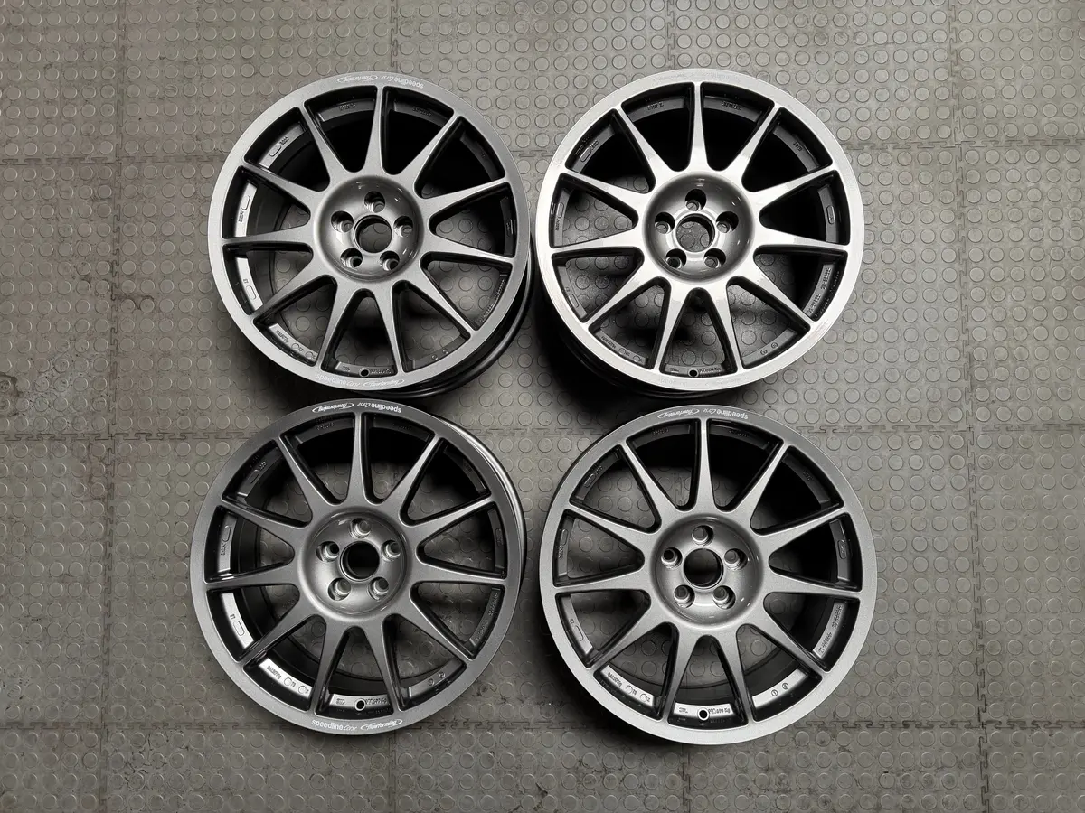 Blemished Set -  Speedline Type 2120 Turini, 18X8, 5X100, Et48, Subaru 1