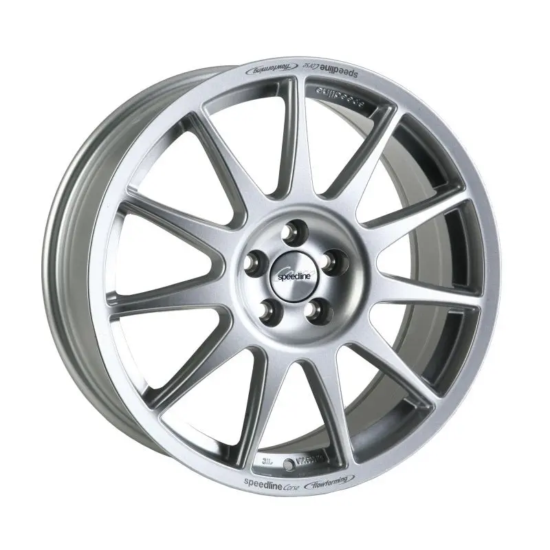 Speedline Turini Type 2120, 18X8, Et53, 5X108 (Anthracite, Silver) (Set Of 4) 2