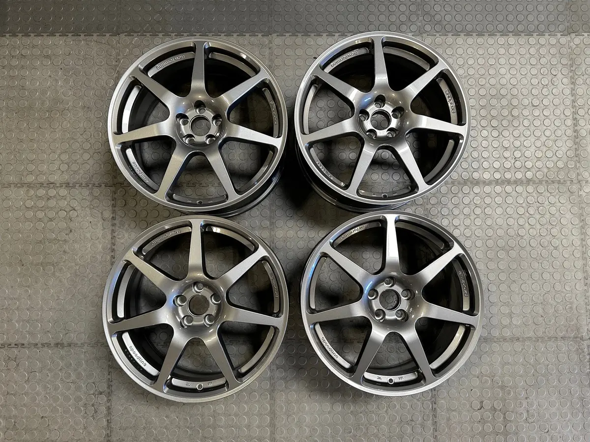 Brand New Prodrive Pff7 Wheel By Speedline, 18X8, 5X100, Et51 (Set Of 4) Anthracite 1