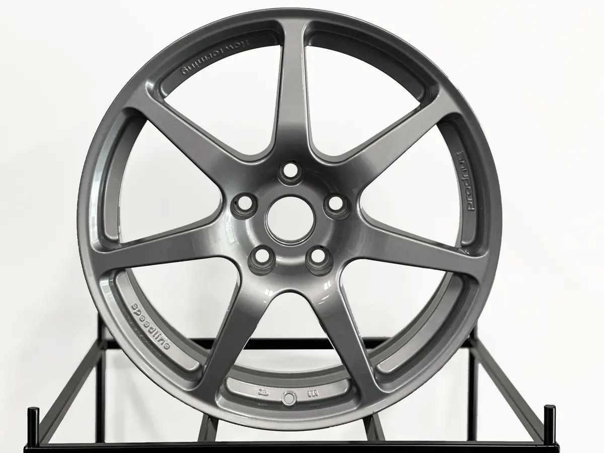 Brand New - Prodrive Pff7 Wheel By Speedline, 18X8, 5X114.3, Et51 (Set Of 4) - Special Color British Pewter 1