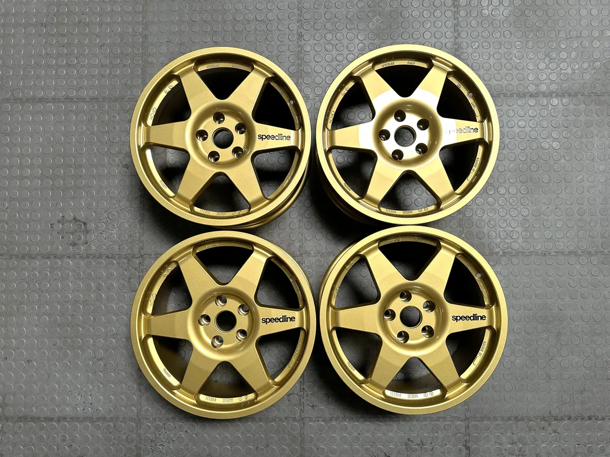 Blemished Speedline Type 2013C, 18X8, 5X114.3, Et35 (Set Of 4) 1