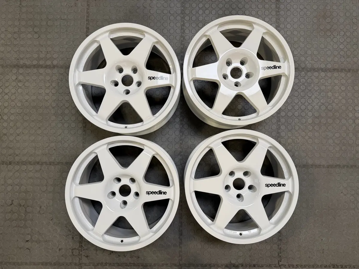 Blemished Set -  Speedline Type 2013C, 18X8, 5X114.3, Et35, Exclusive Mann Engineering Spec - Gr Corolla 1