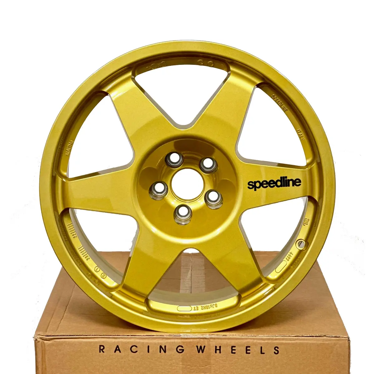 Speedline Type 2013C, 18X8, 5X100, Et11.6, Gold, Group-A/Wrc, Road - Subaru (Set Of 4) 1