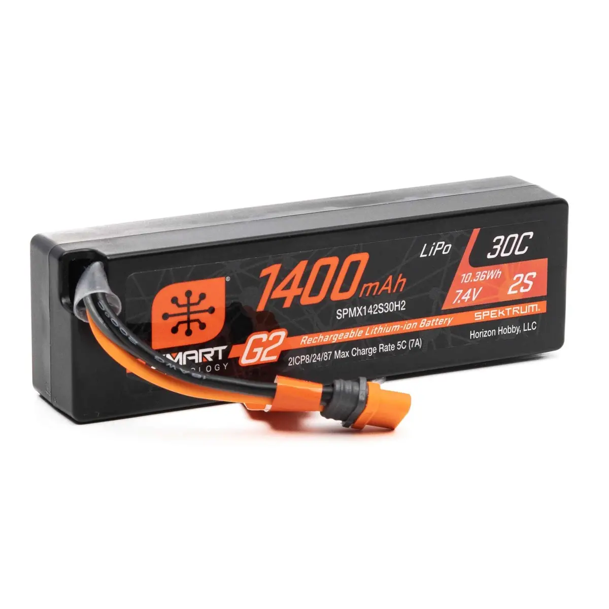 7.4V 1400Mah 2S 30C Smart G2 Lipo Battery: Ic2 Connector 1