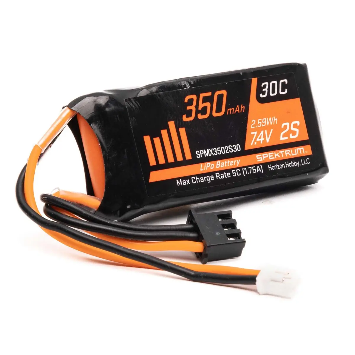 Spektrum 7.4V 350Mah 2S Lipo 1