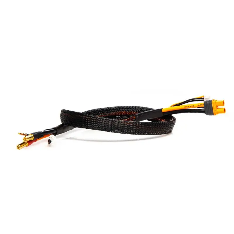 Spektrum Rc Ic3 Smart 2S Charge Lead W/5Mm Bullets (24") 1