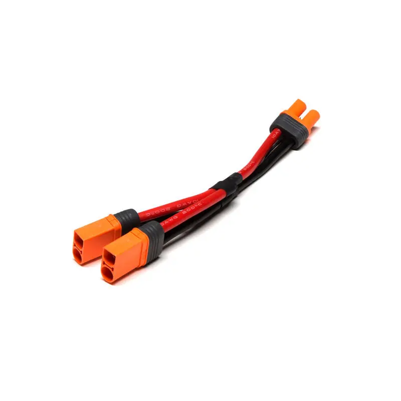 Spektrum Parallel Y-Harness: Ic5 Battery With 6" Wires 1
