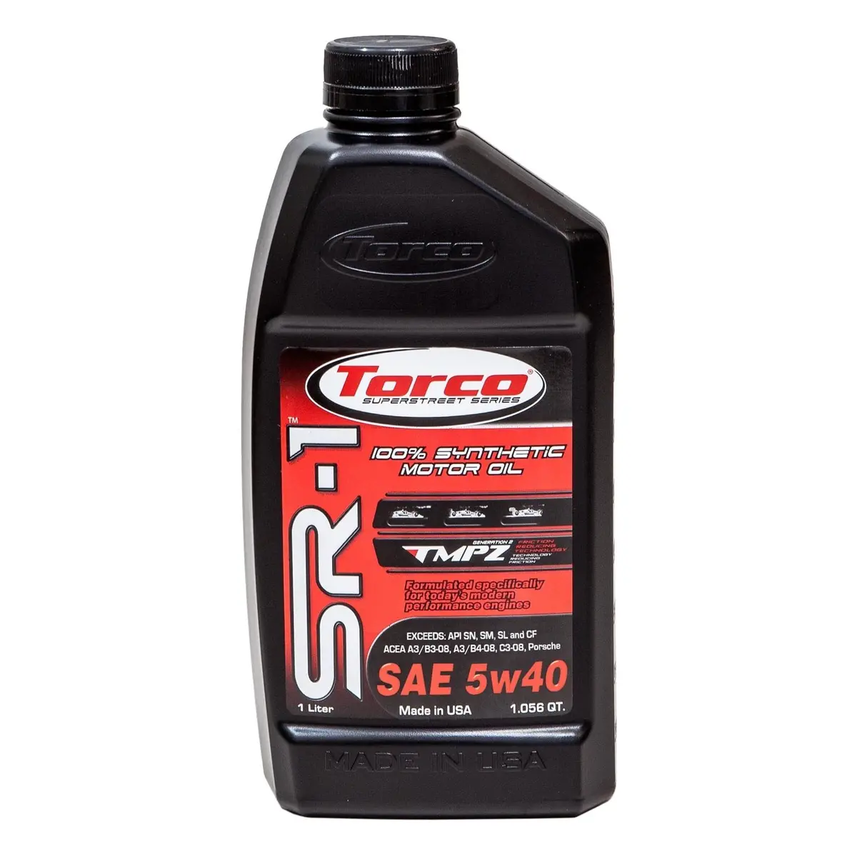Torco Sr-1 Synthetic Street Oil, 5W40 1