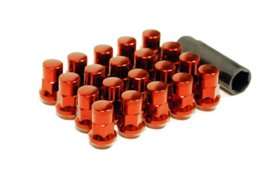 Muteki - Sr35 16+4 Closed Ended Lug Nuts 35Mm 12X1.25 - (Red) 1