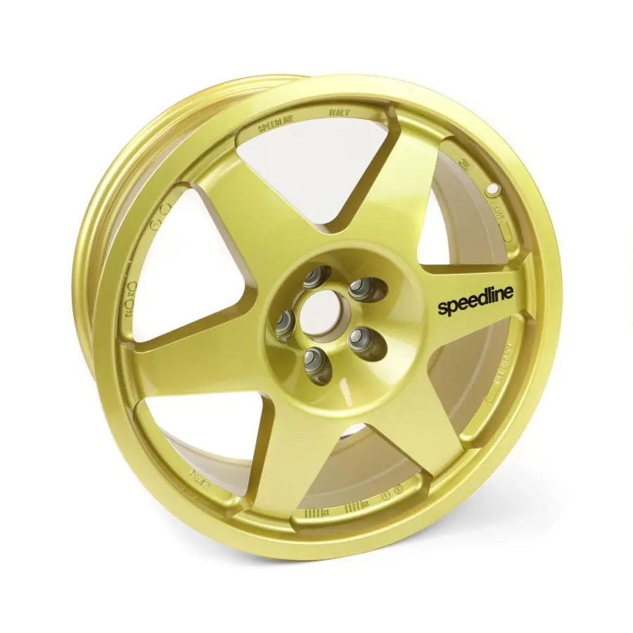 Speedline Type 2013C, 18X8, 5X100, Et11.6, Gold - Group-A / Wrc, Motorsport - Subaru (Set Of 4) 1