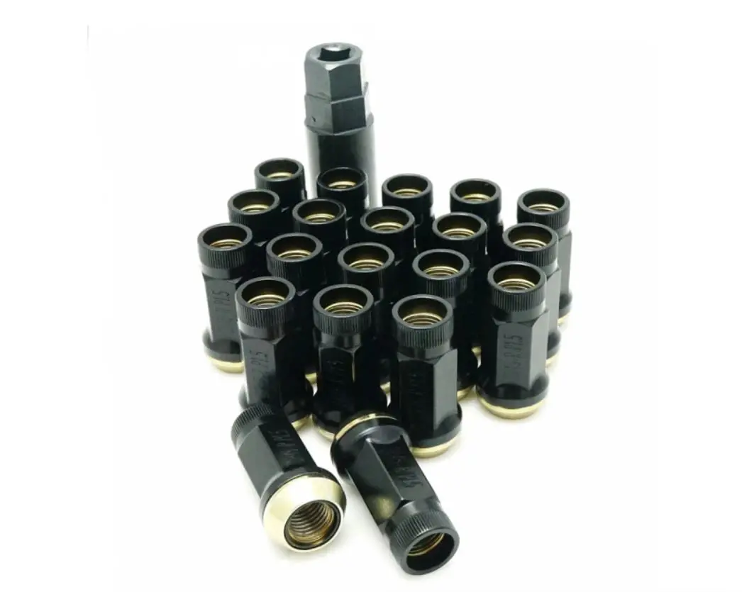Muteki - Sr45r Open Ended Lug Nuts 12X1.25 - (Black) 1