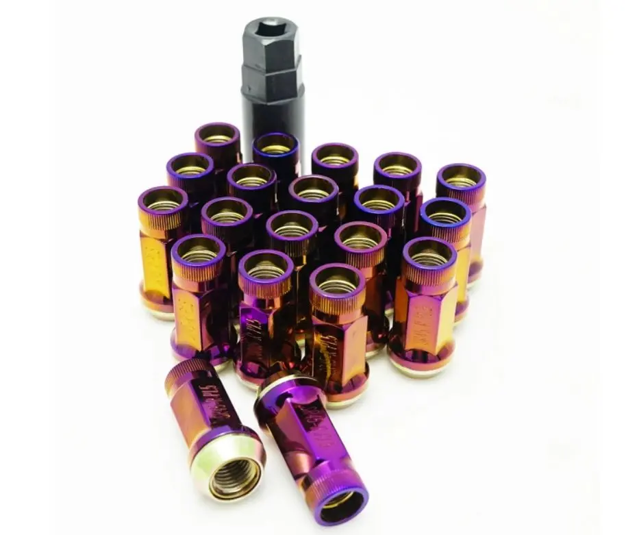 Muteki - Sr45r Open Ended Lug Nuts 12X1.25 - (Burned Titanium) 1