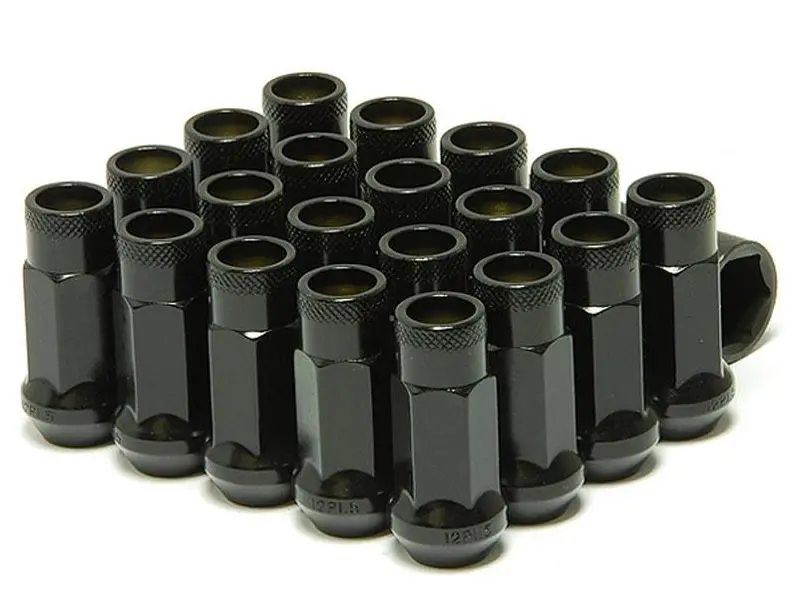 Muteki - Sr48 Open Ended Lug Nuts 12X1.25 - (Chrome Black) 1