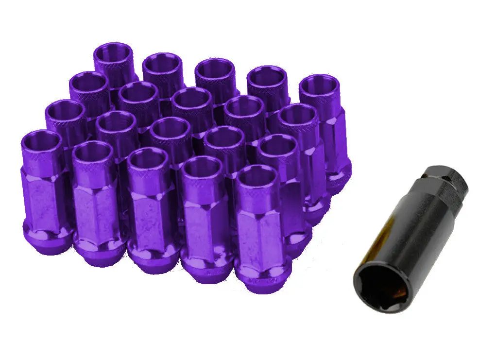 Muteki - Sr48 Open Ended Lug Nuts 12X1.25 - (Purple) 1