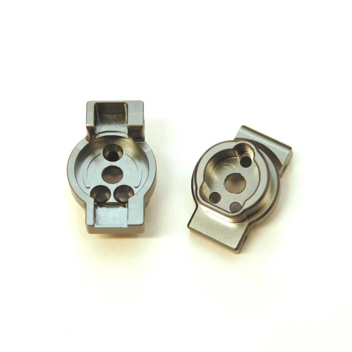 St Racing Aluminum Rear Axle Portal Drive Mount, Gun Metal: Trx-4 1