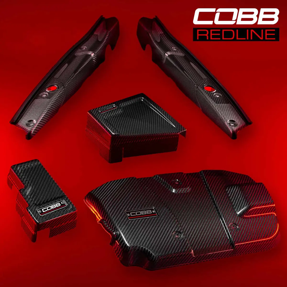 Cobb Redline Carbon Dress-Up Kit - Fits 2022-2024 Subaru Wrx 1