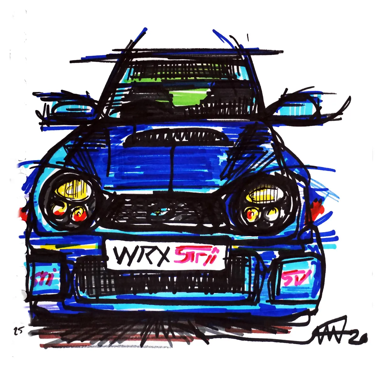 #Continuouscar No.25 | Subaru Impreza Bugeye 1