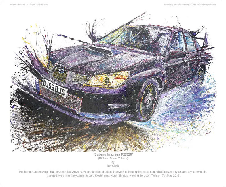 Subaru Impreza Rb320 (Richard Burns Tribute) 1
