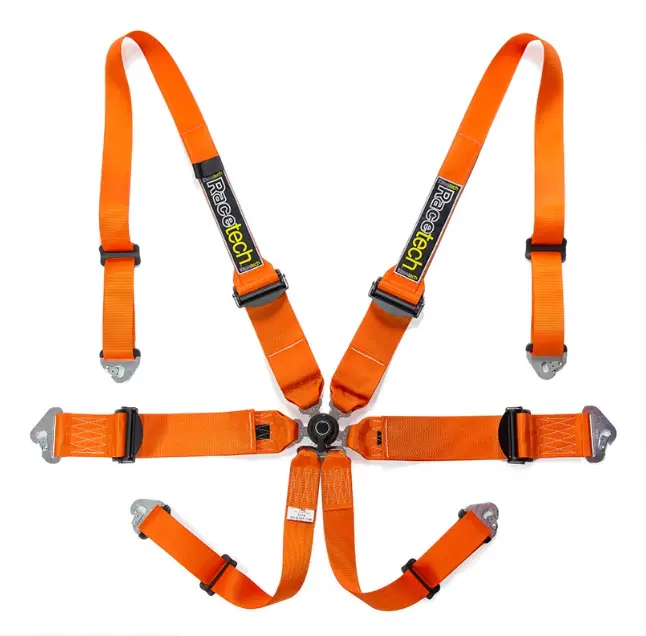 Racetech Pro Lightweight Fhr 6-Point Harness 1