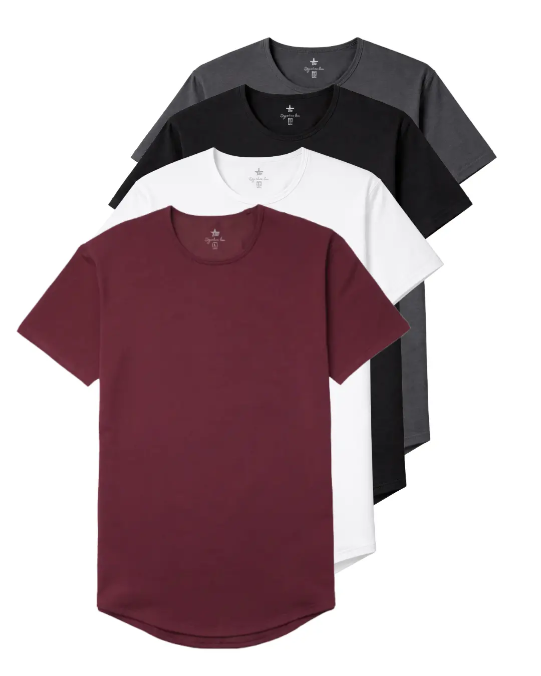 Signature Line Drop-Cut Fit Shirts