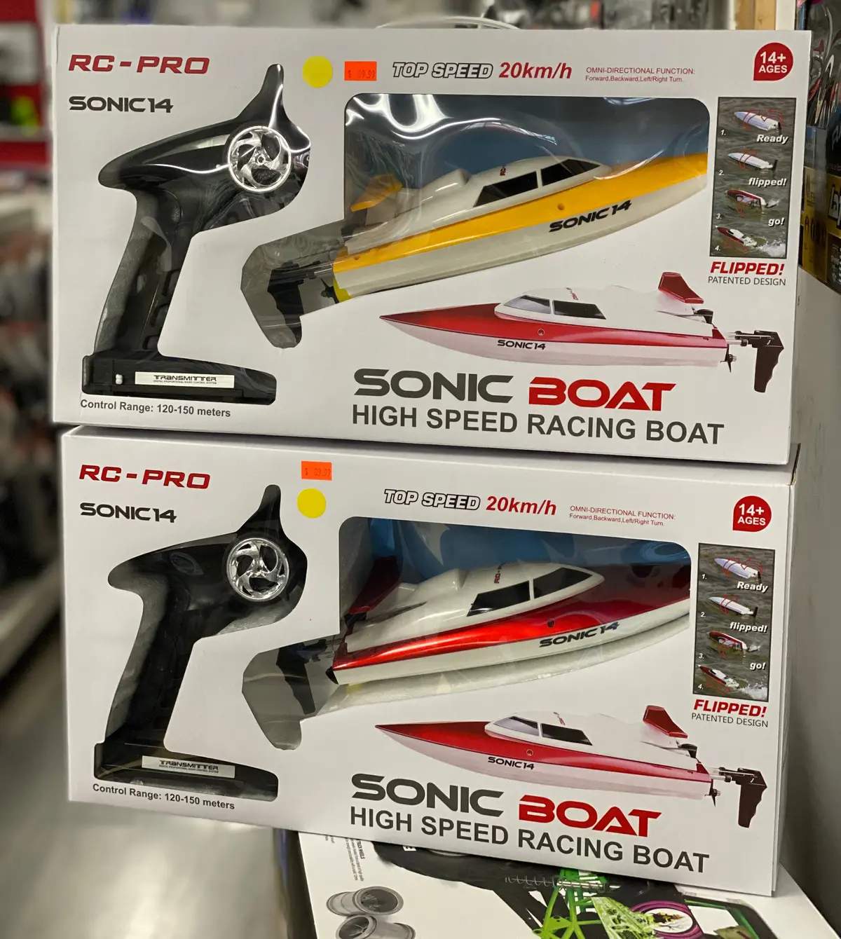 Rc-Pro Sonic14 Brushed Boat 1