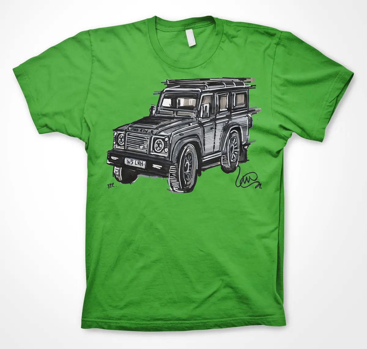Land Rover Defender 110 Iconic 4x4 Unisex T-Shirt