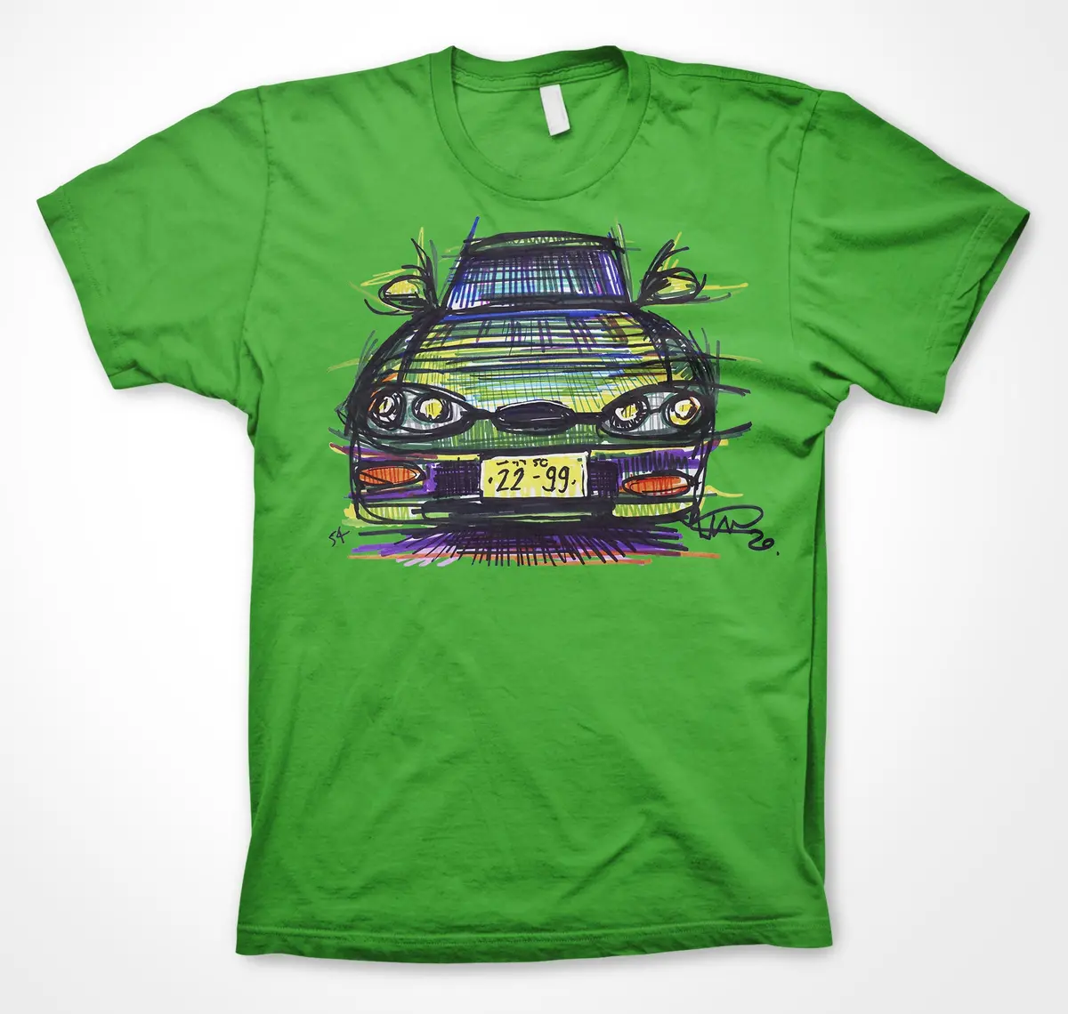 Suzuki Cappuccino Green JDM Style Unisex T-Shirt