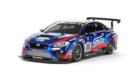Tamiya 1/10 Subaru Wrx Sti Nbr Challenge Clear Body Parts Set 1