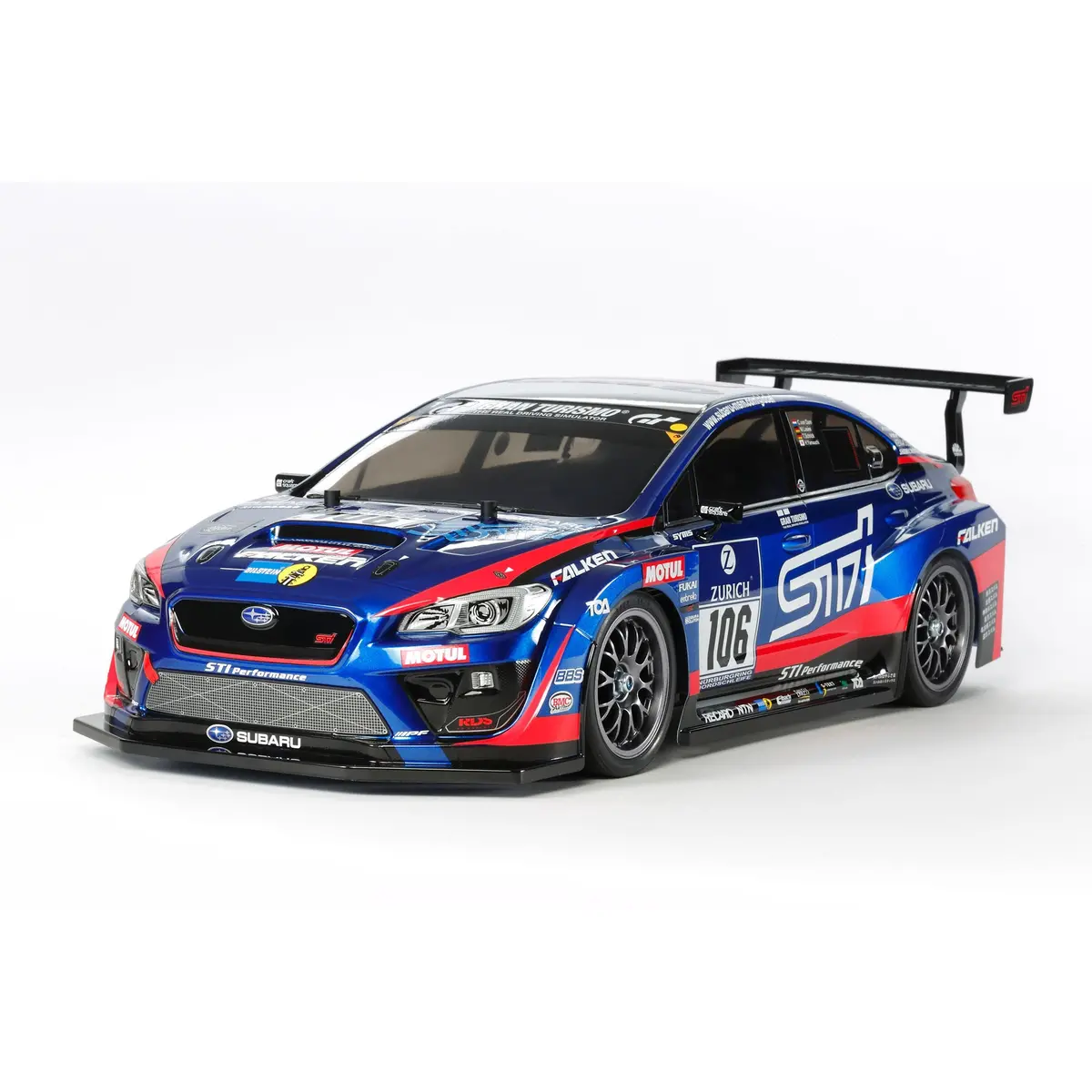 Tamiya 1/10 Subaru Wrx Sti 24Hour Nurburgring 4Wd Tt-02 Kit 1