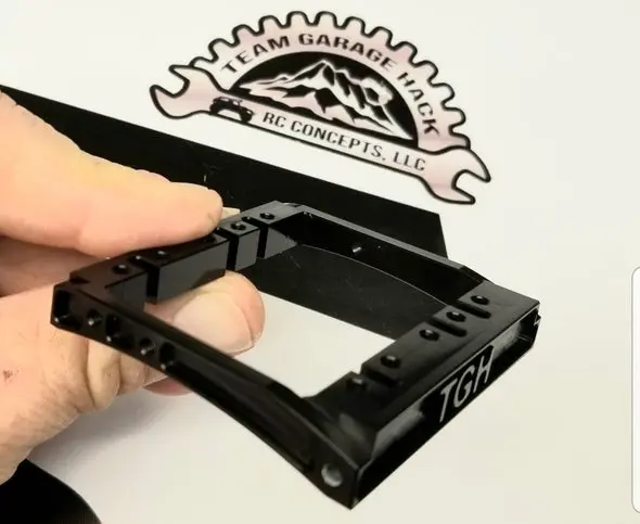 Gspeed Team Garage Hack Black Or Clear Dual Servo Mount, Vendor Tgh Rc Concepts 1