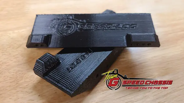 Gspeed Chassis Tgh-V3 Hard Body Mount Sliders 1