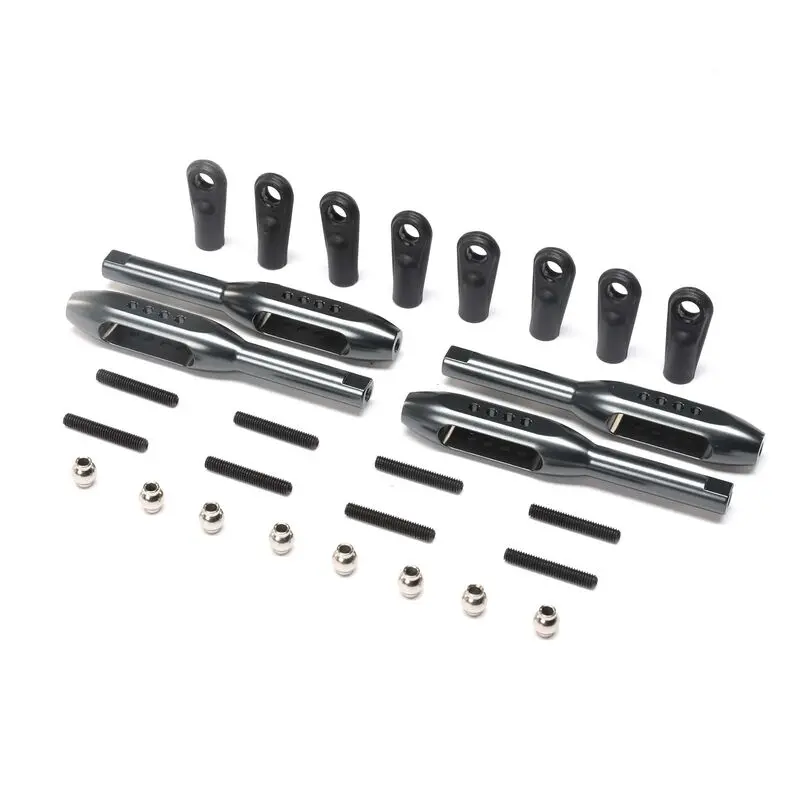 Tlr Lwrshck Mount 4-Link Barset, 13.5" (4): Lmt, Ttlmt 1