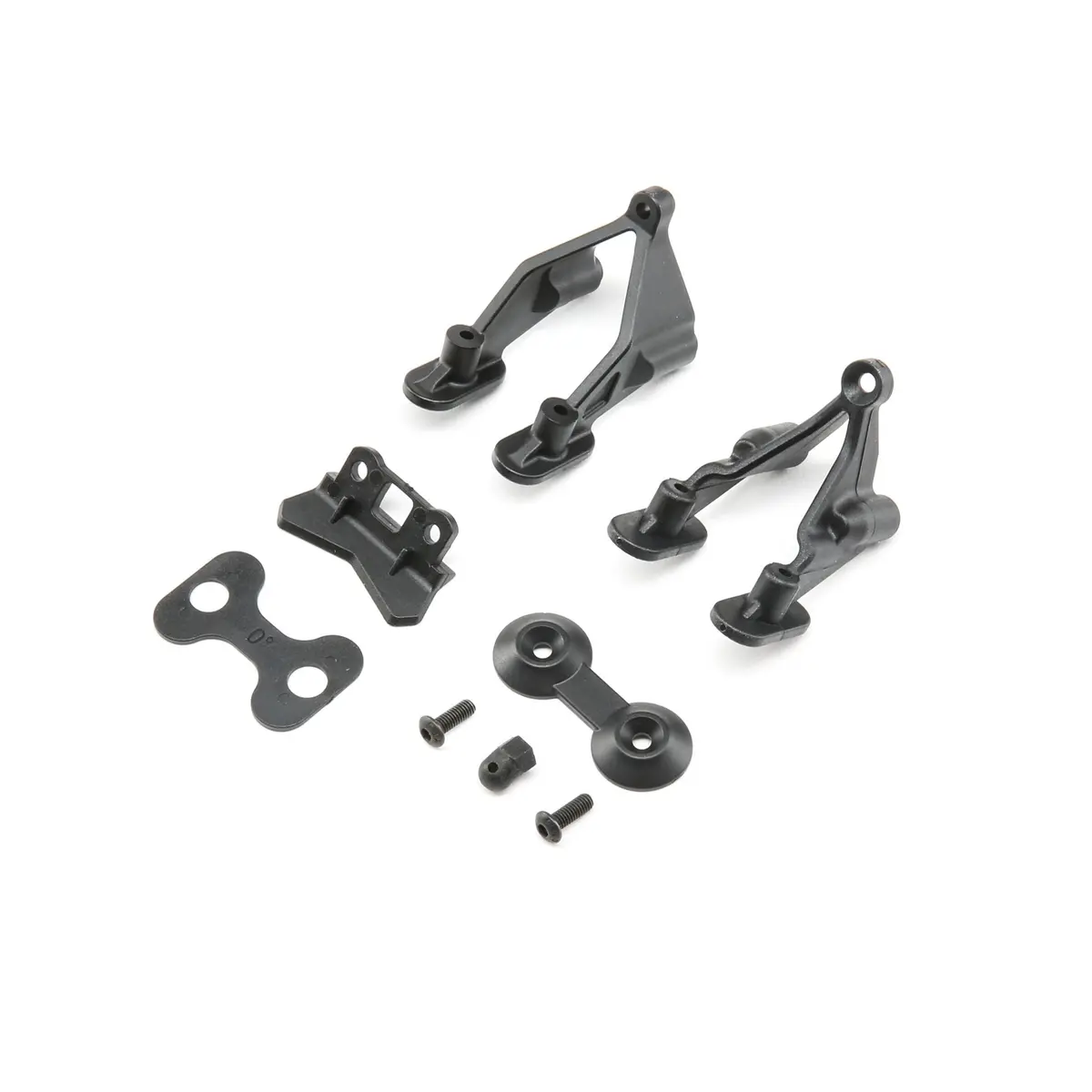 Tlr Rear Wing Stay & Washers  22 4.0 1
